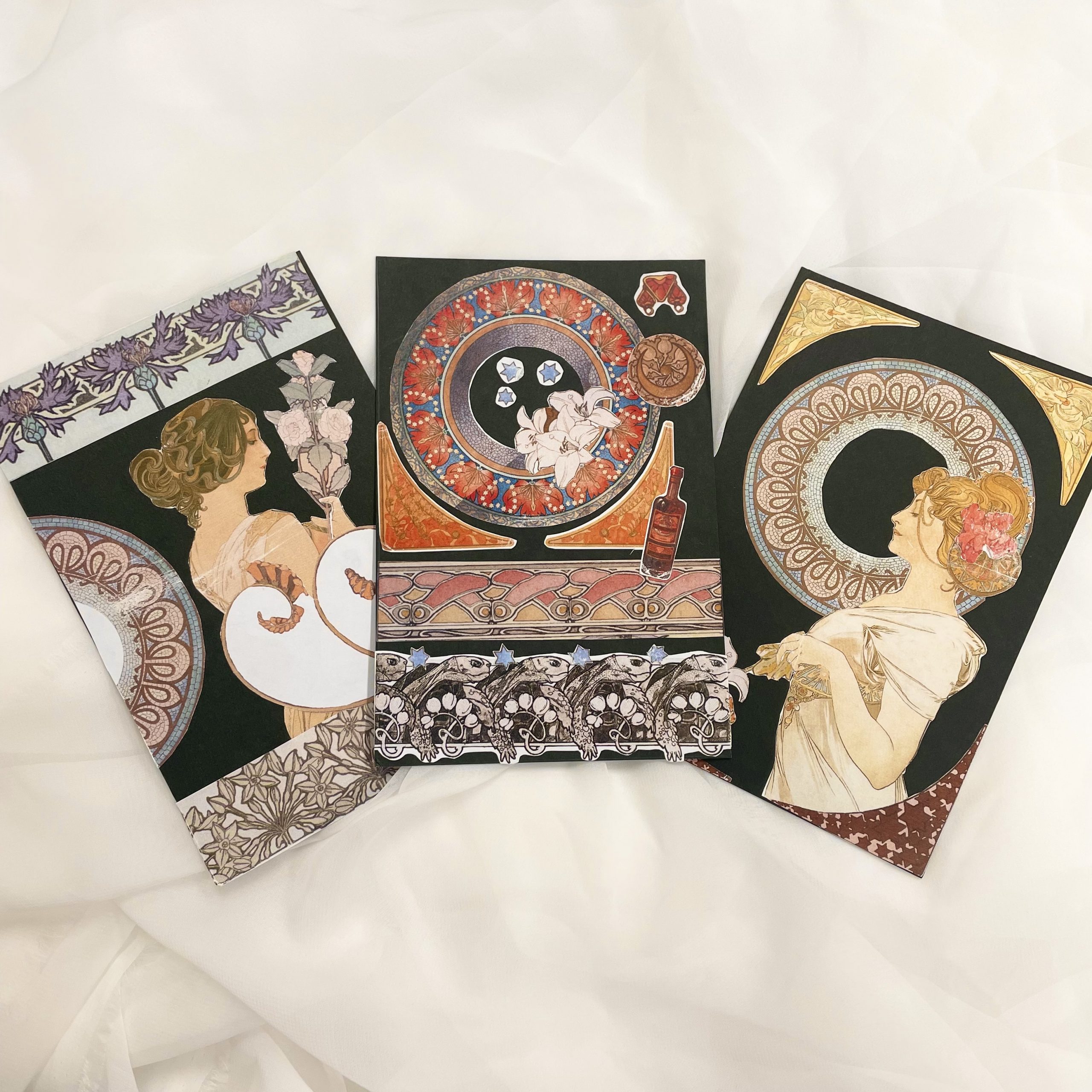 企画展 関連イベント ワークショップ「ミュシャのデザインカードを作ろう」