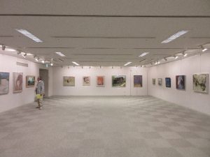 日本画・水墨画展覧会場の様子